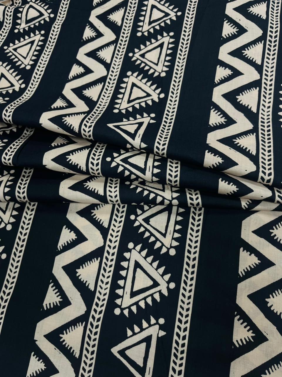 Geometric Cotton Cambric