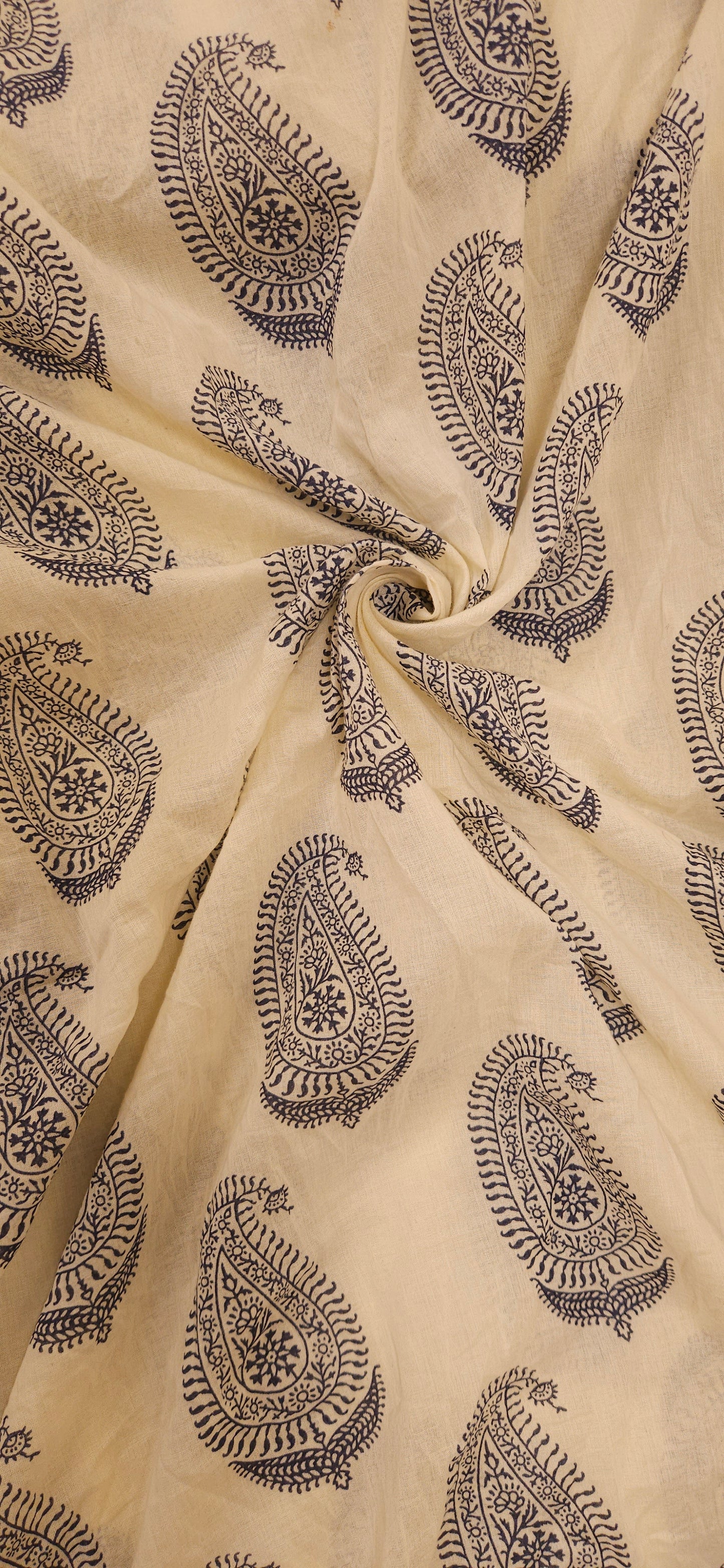 Royal Kairi Block Print Mal Cotton Fabric