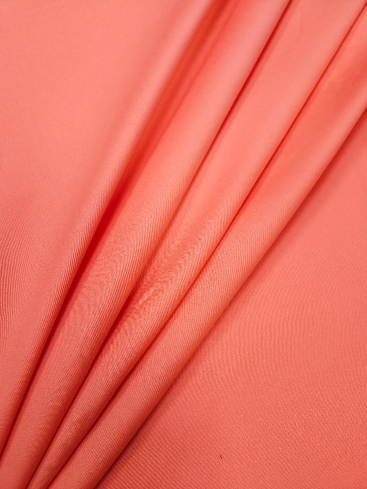 Peach Color Cotton Poplin Lycra Fabric | 56 Inch Width