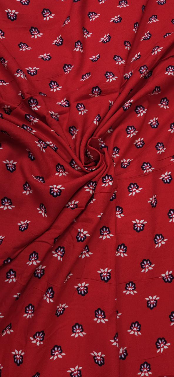 Scarlet Mini Floral Daily Wear Rayon