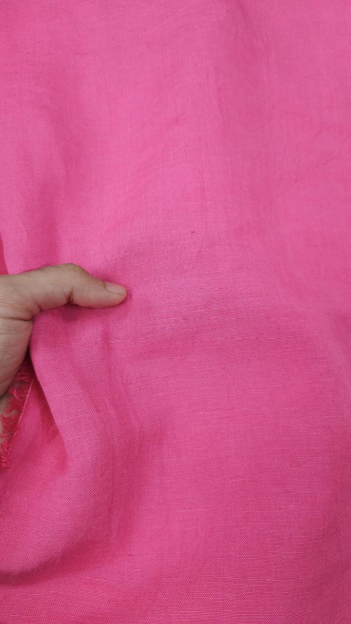 Barbie Pink Solid Colour Linen