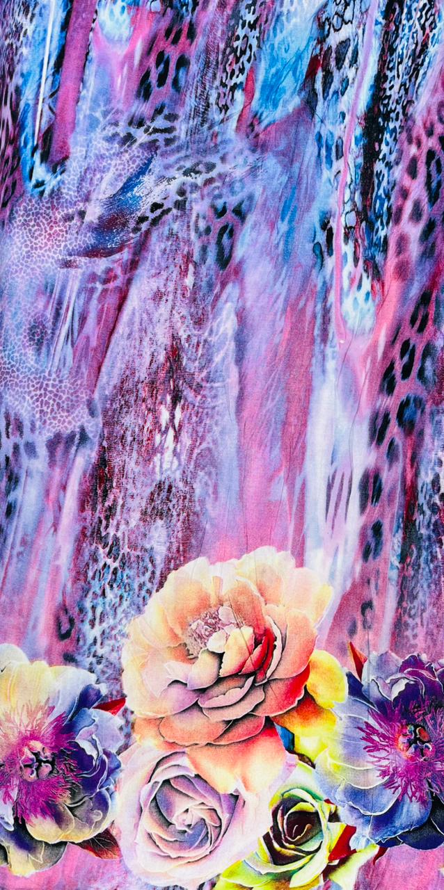 Lavender Dream Rayon Fabric
