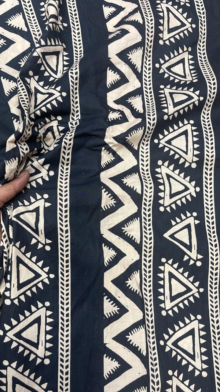 Black & White Cambric Cotton