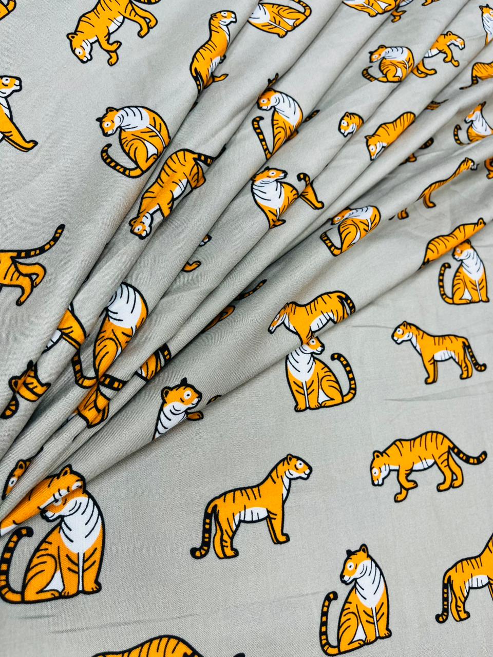 Cute Tiger Modal Baby Prints