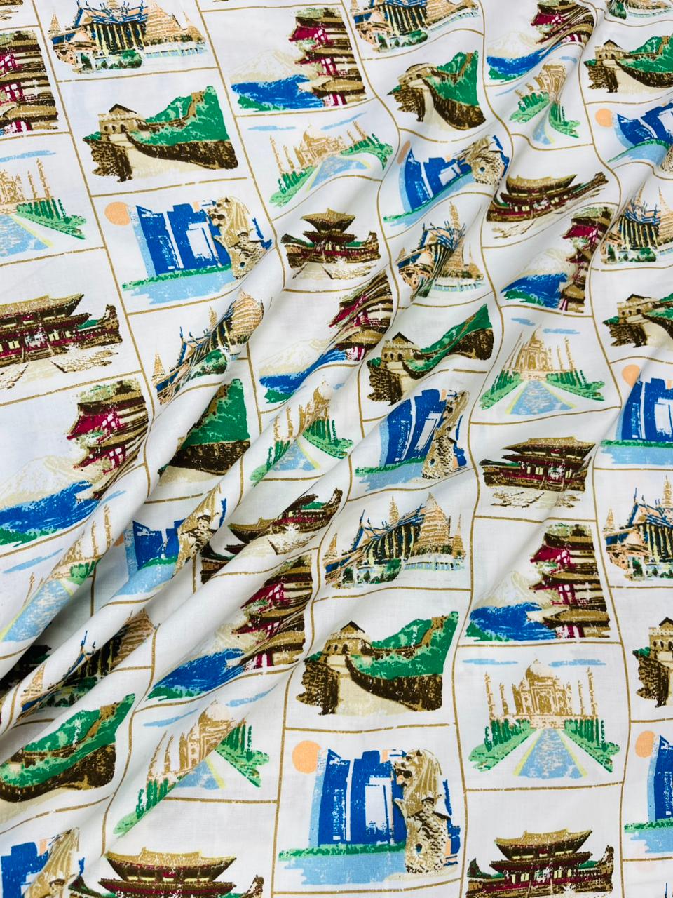 Explorer Printed Linen
