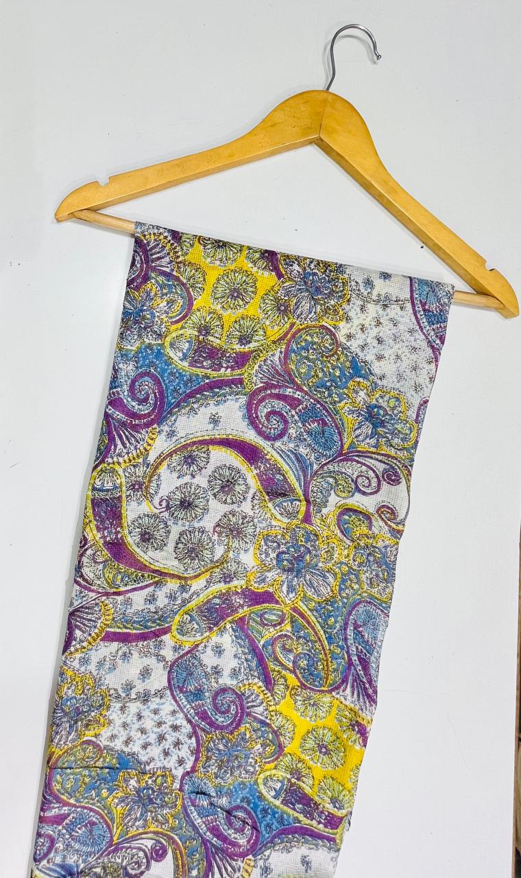 Floral Kota Cotton Print Dupatta 2.5 Meter