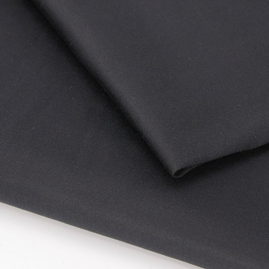Premium Black Cotton Satin Lycra Fabric – 60 Inch Width