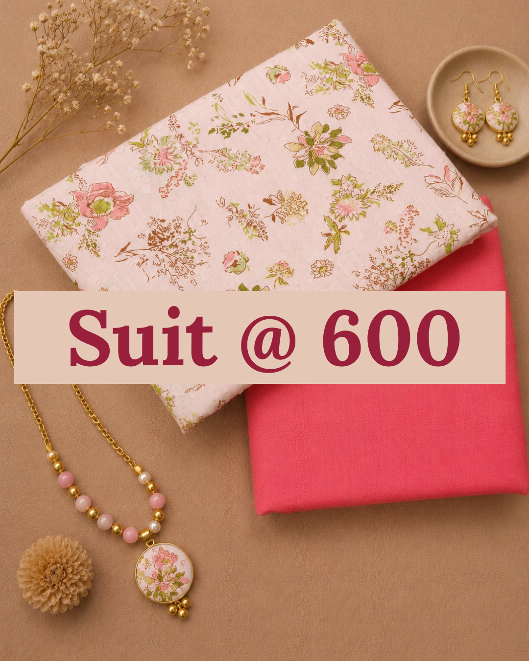 Women's Suit Collection Under ₹600 | Cotton & Designer Suits Online