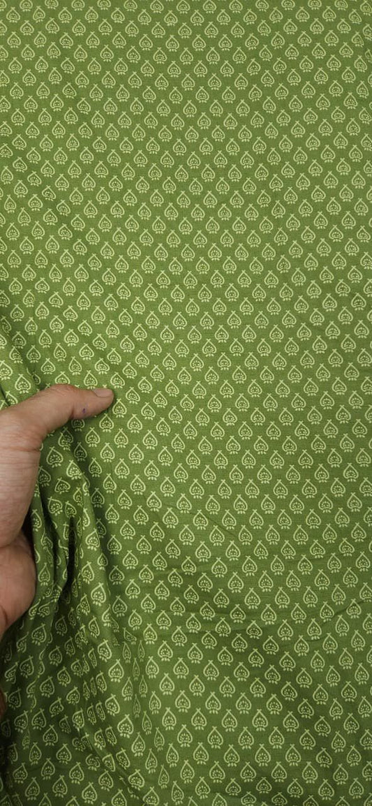 Olive Buti Garden Cotton poplin