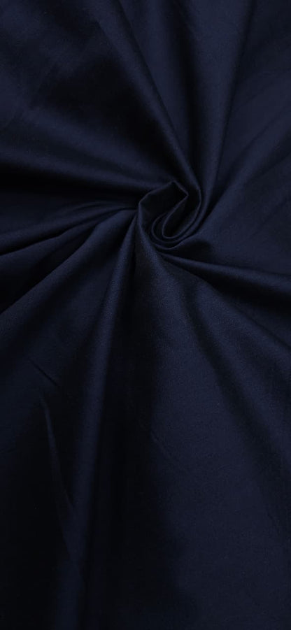 Royal Navy Cotton Silk Fabric