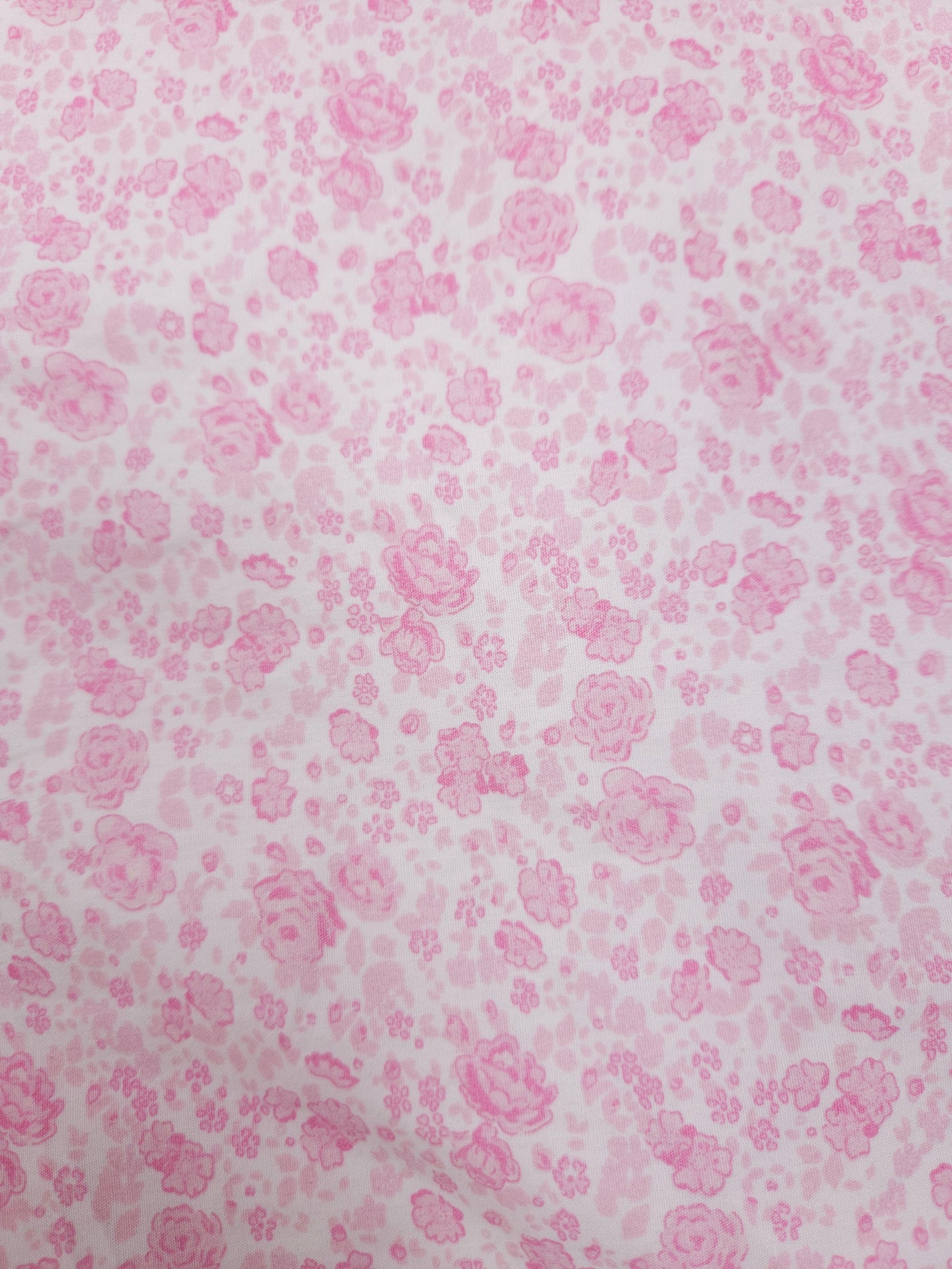 Blush Bloom Poplin Cotton Schiffli Fabric