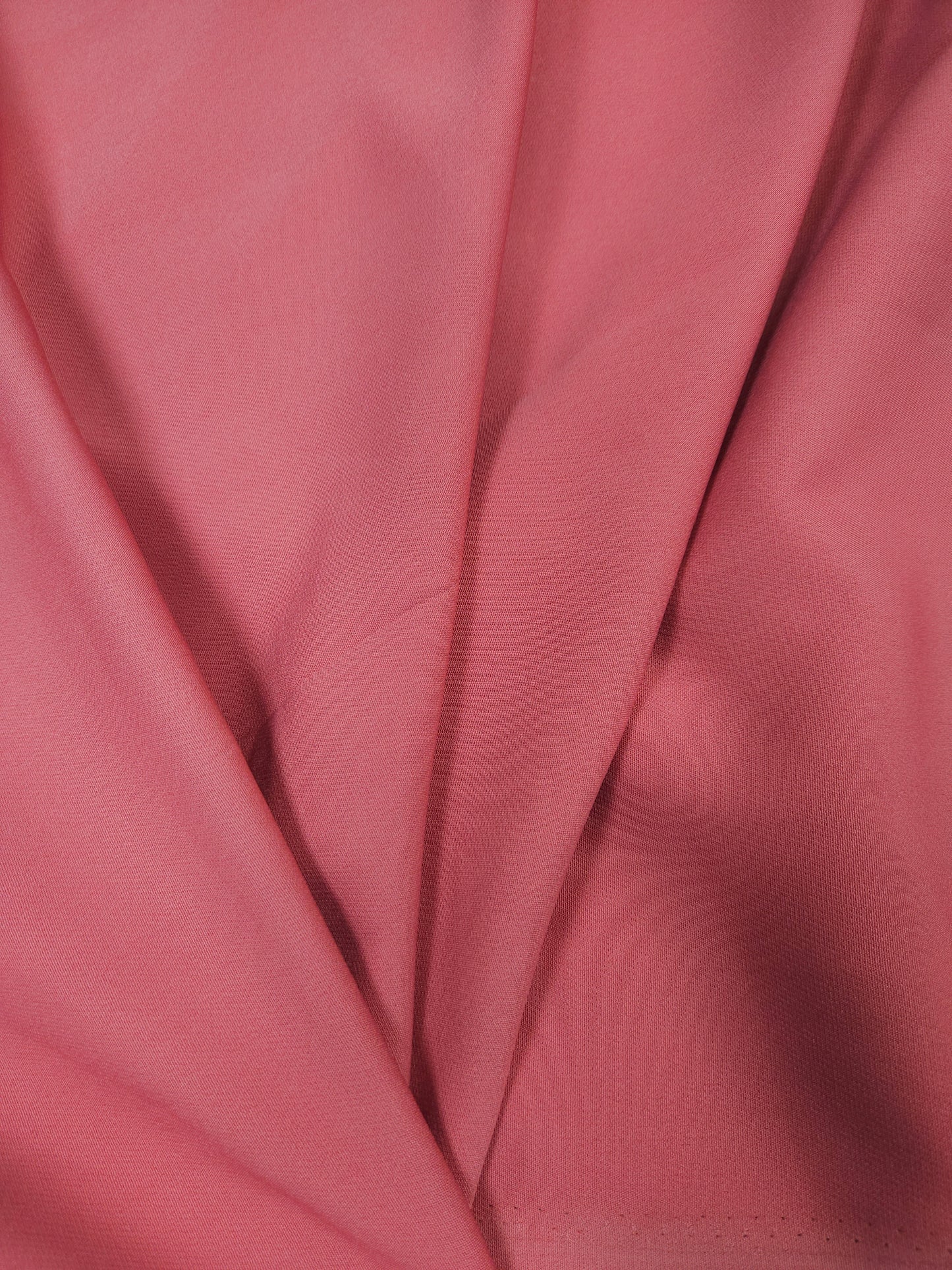 Premium Dusty Peache Banana Crepe Lycra Fabric