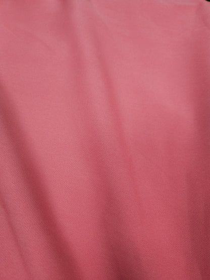 Premium Dusty Peache Banana Crepe Lycra Fabric