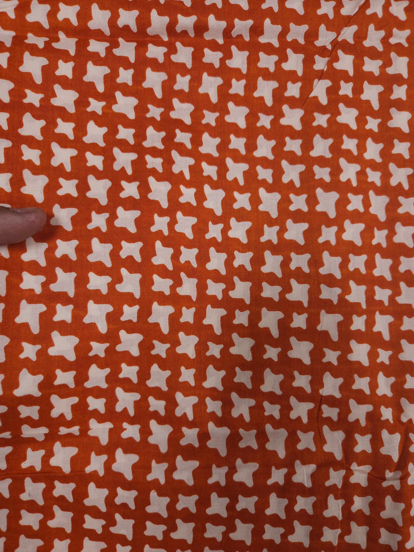 Premium Geometric Printed Cotton Suit Set with Textured Plain Bottom