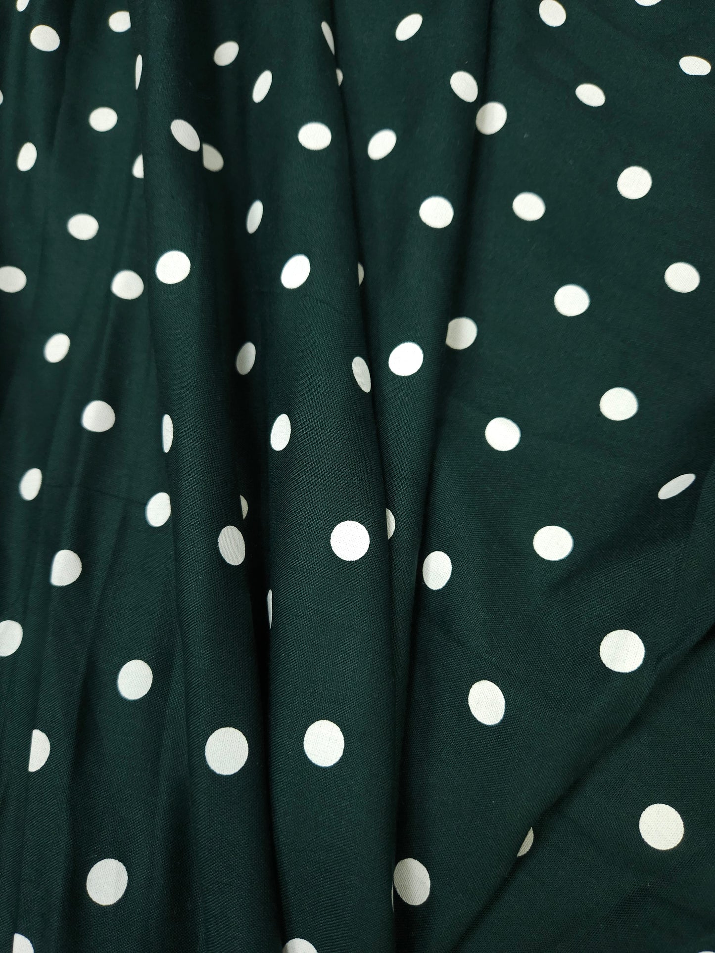 Premium Modal Rayon Polka Dot Fabric 60 Inch Width