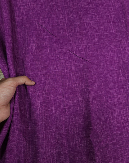 Purple Abstract Stripe Print Modal Rayon Suit Set with Bottom