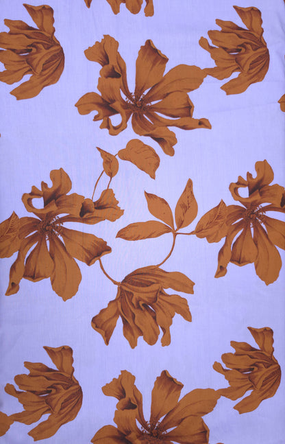 Cotton Poplin Floral Print Fabric