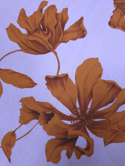 Cotton Poplin Floral Print Fabric
