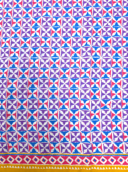 Geometric Print Cotton Fabric