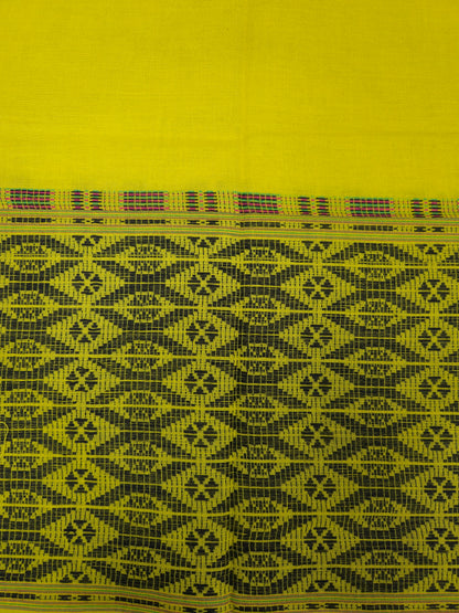 Traditional Woven Border Cotton Fabric