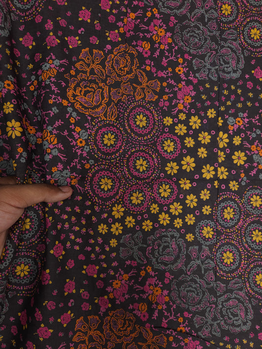 Premium Vintage Floral Cotton Fabric