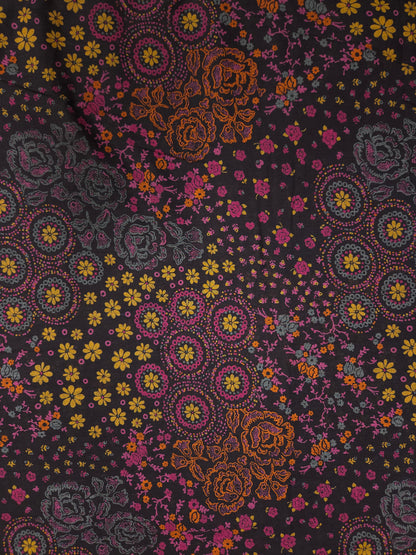 Premium Vintage Floral Cotton Fabric