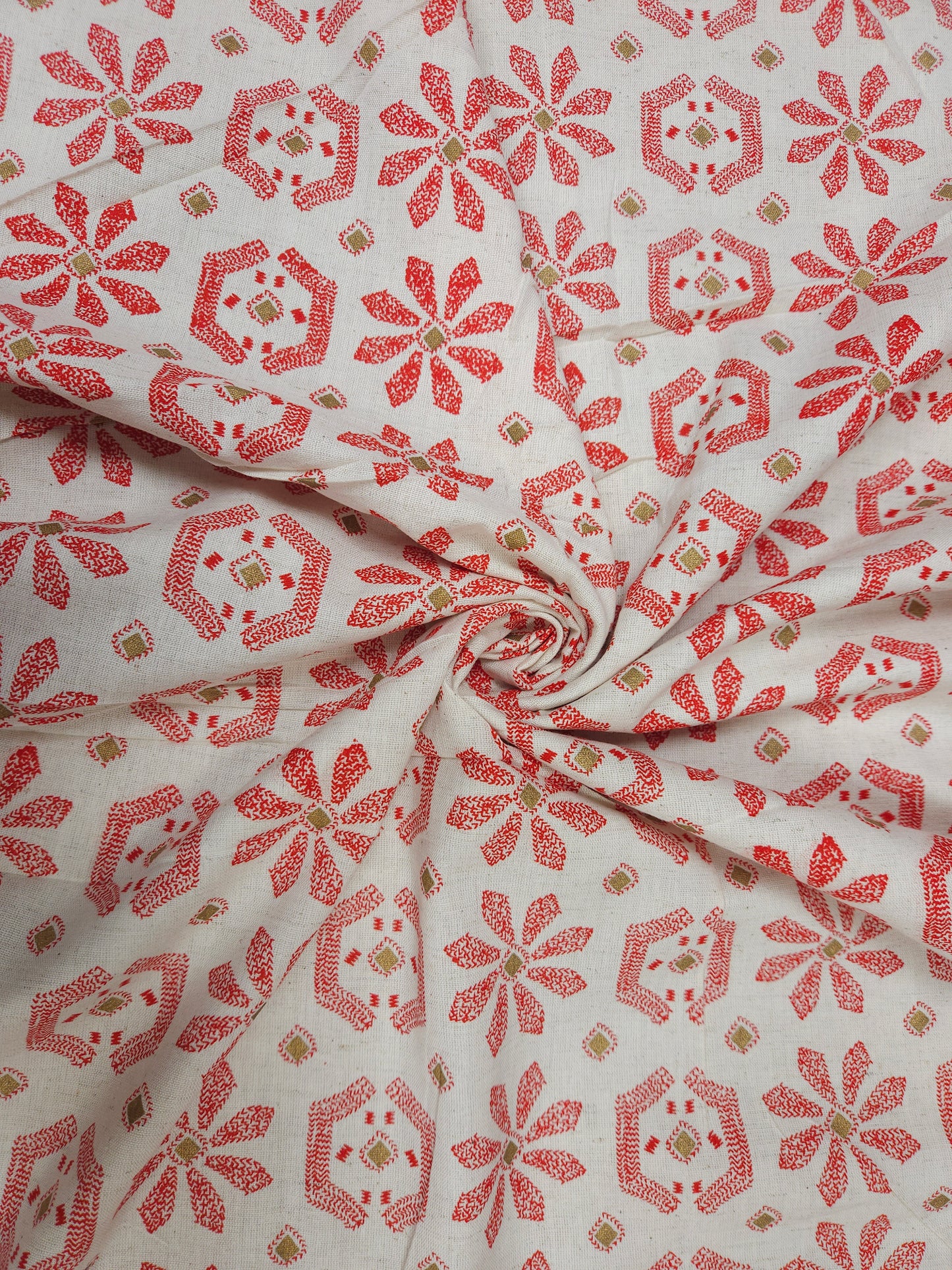 Sunset Colored Cotton Linen  Suit Set