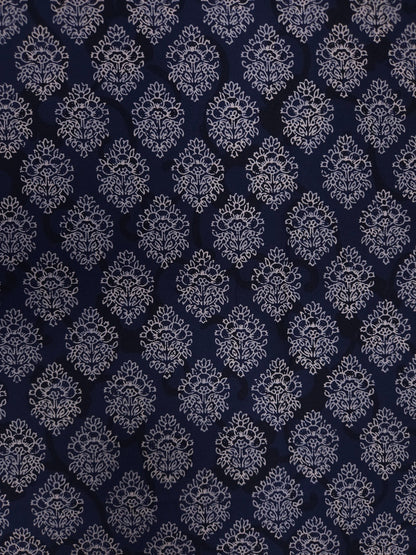Designer Cotton Silk Printed Ethnic Buti Fabric