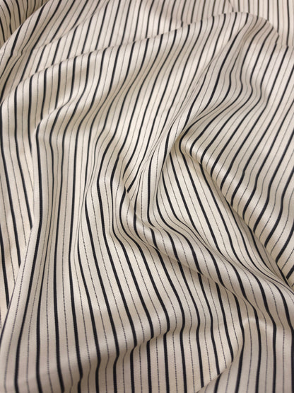 Classic Unisex Striped Modal Rayon Satin fabric
