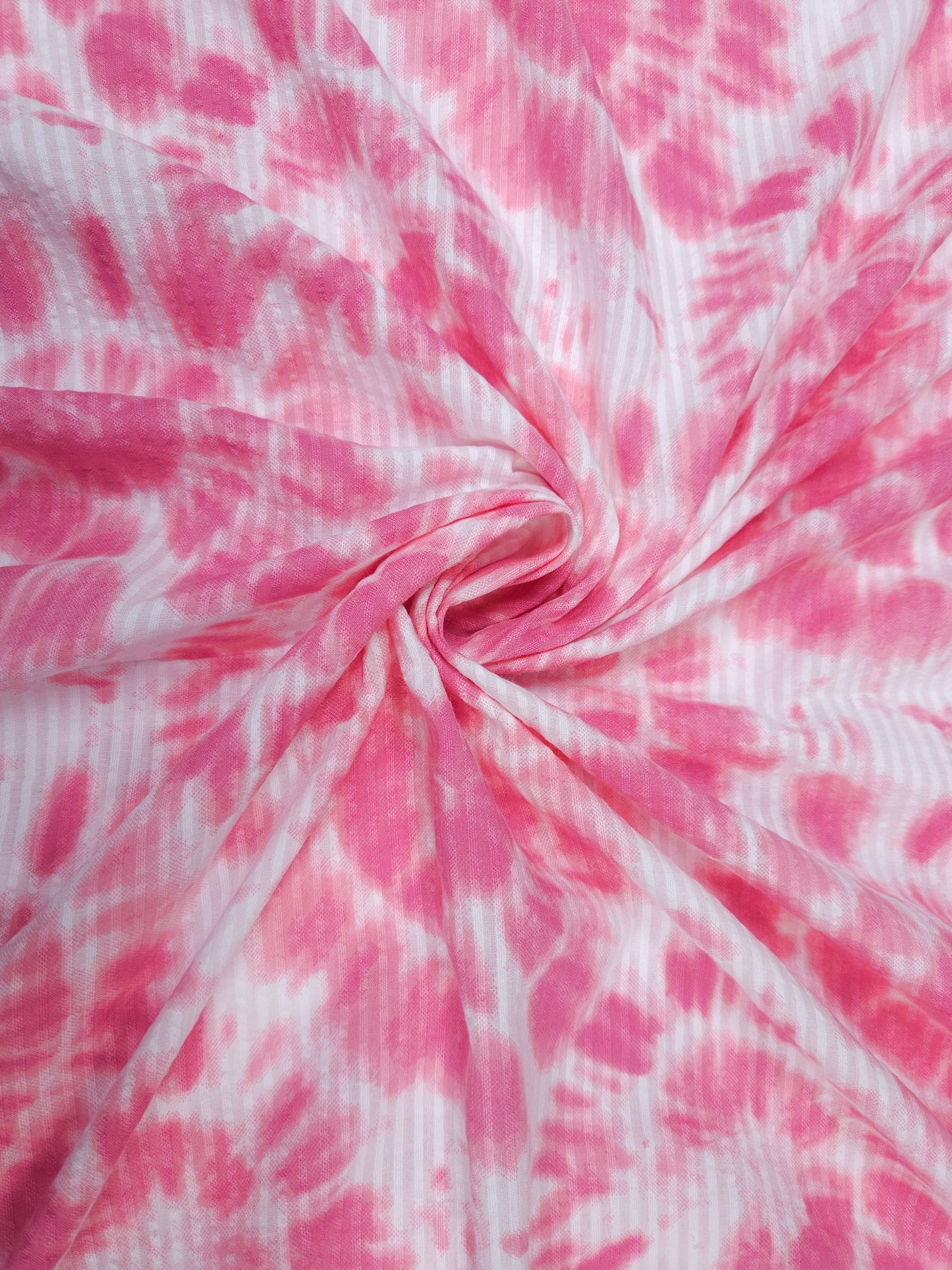 Premium Pink Cotton Printed Suit Set