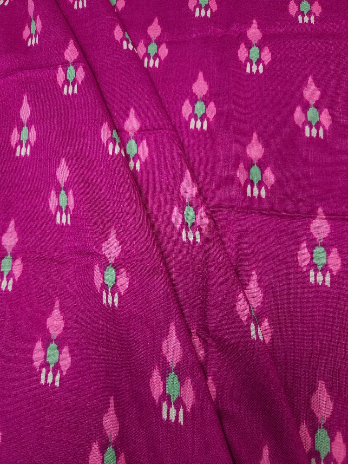 Pink Rayon Kurta with Rayon Bottom Suit Set