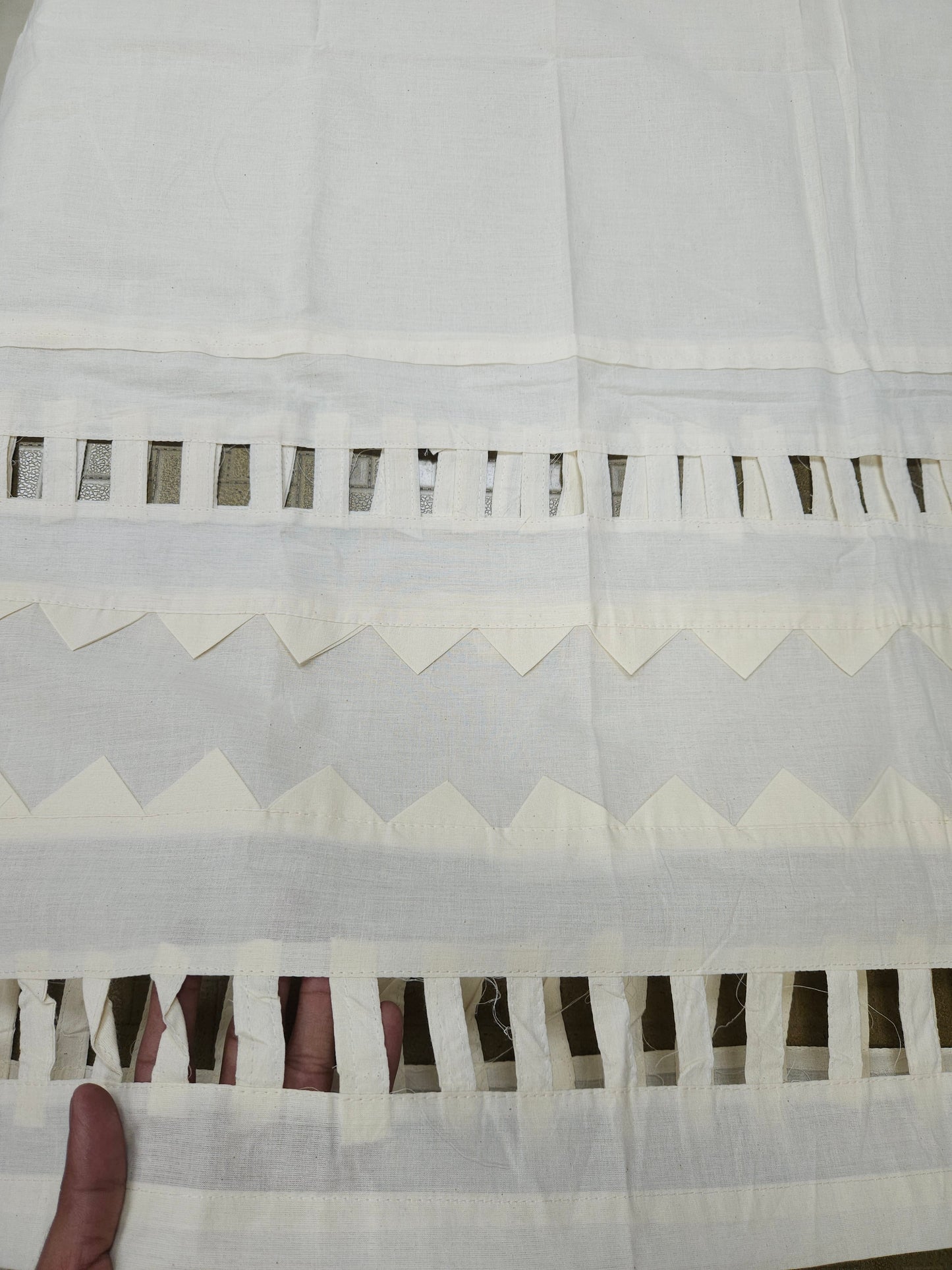 Brown Cotton Kurta with White Chicken Cotton Bottom | Premium Ethnic Suit Set