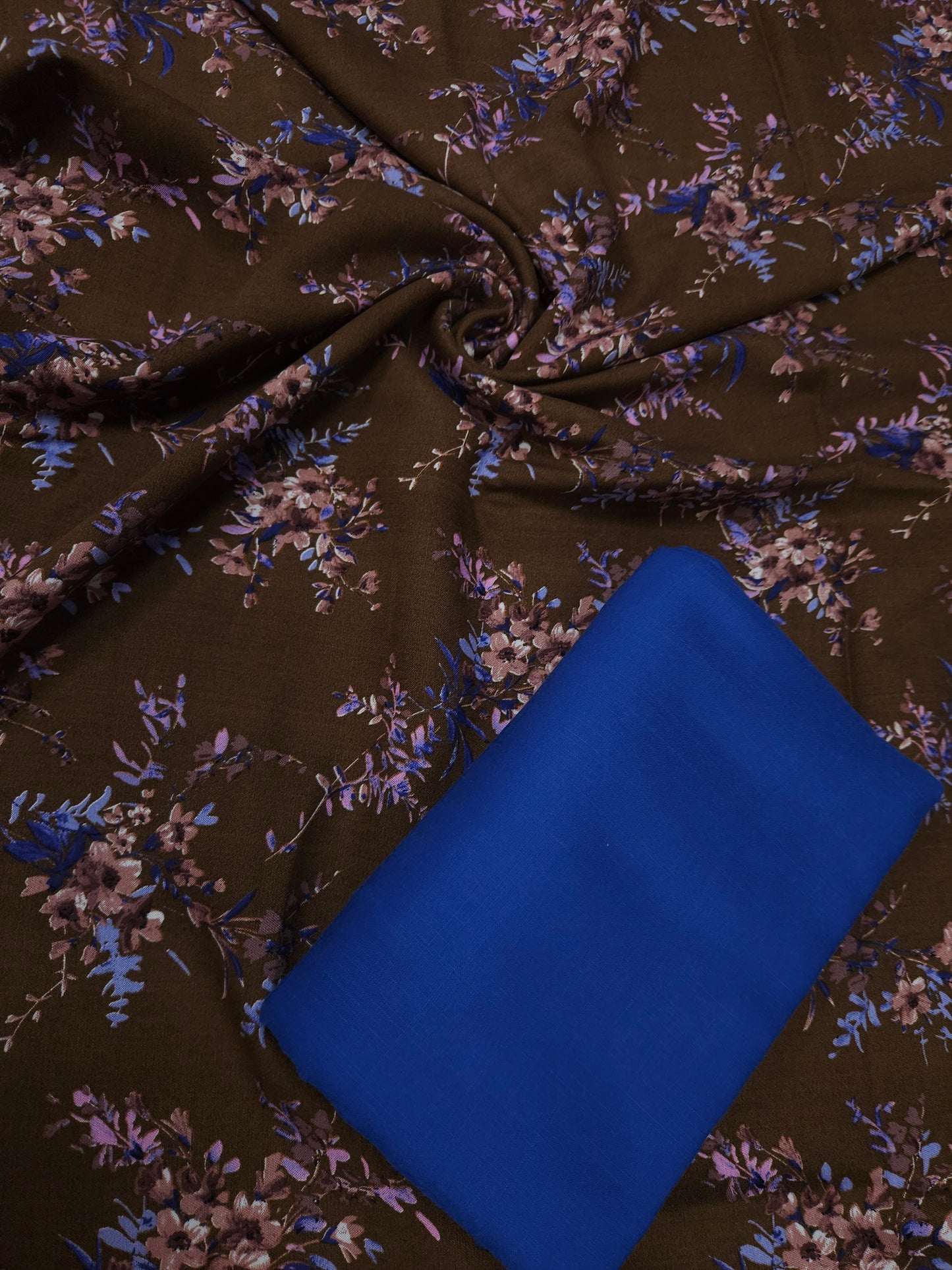 Premium Floral Rayon Suit Set