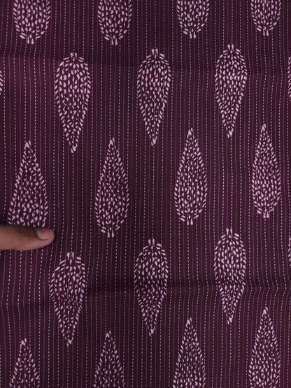 Deep Vine Artisan Kantha Cotton Suit