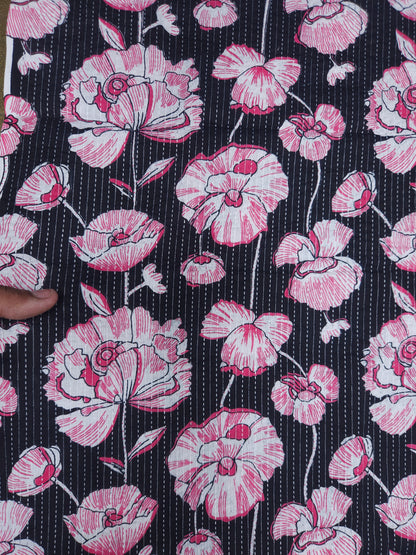 100% Cotton with kantha work suit