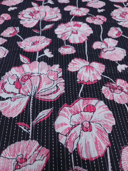 100% Cotton with kantha work suit