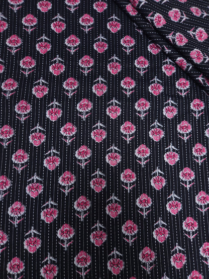 100% Cotton with kantha work suit