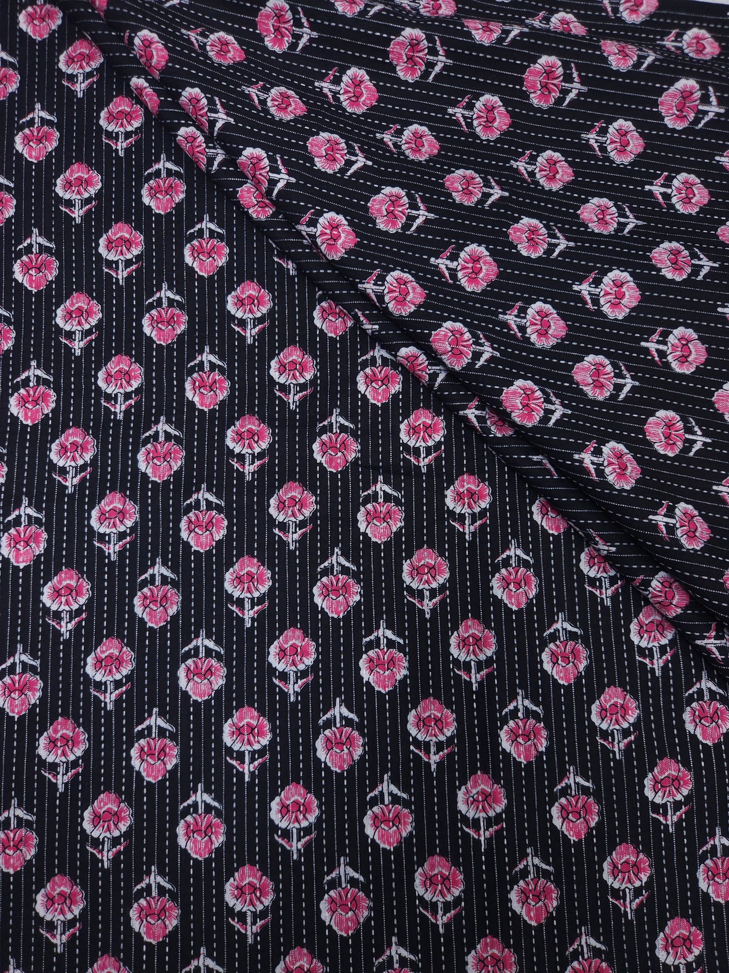 100% Cotton with kantha work suit