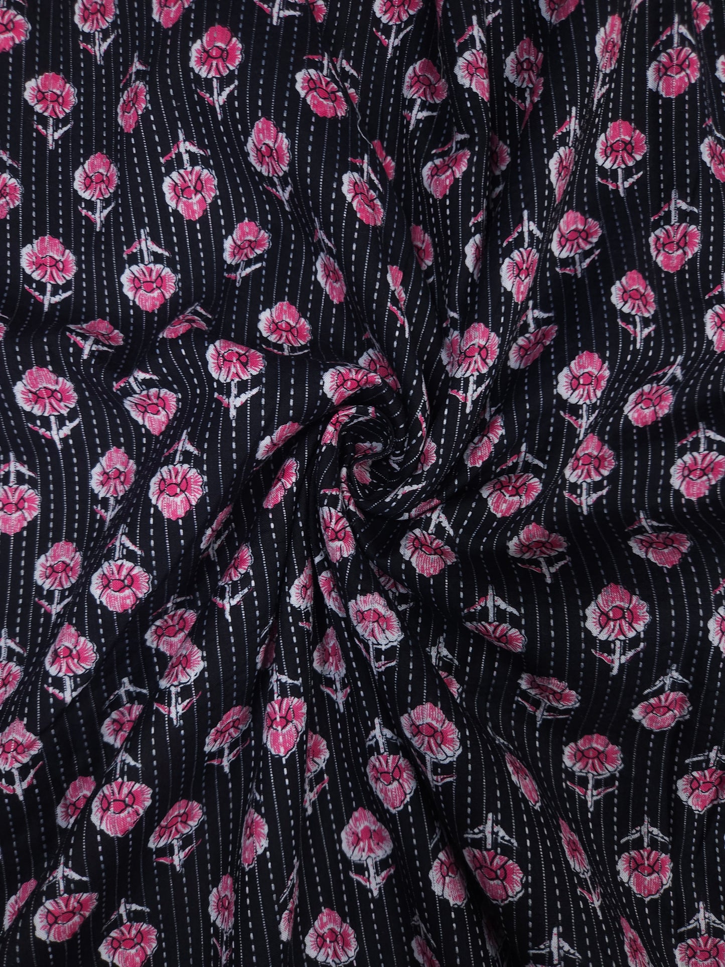100% Cotton with kantha work suit