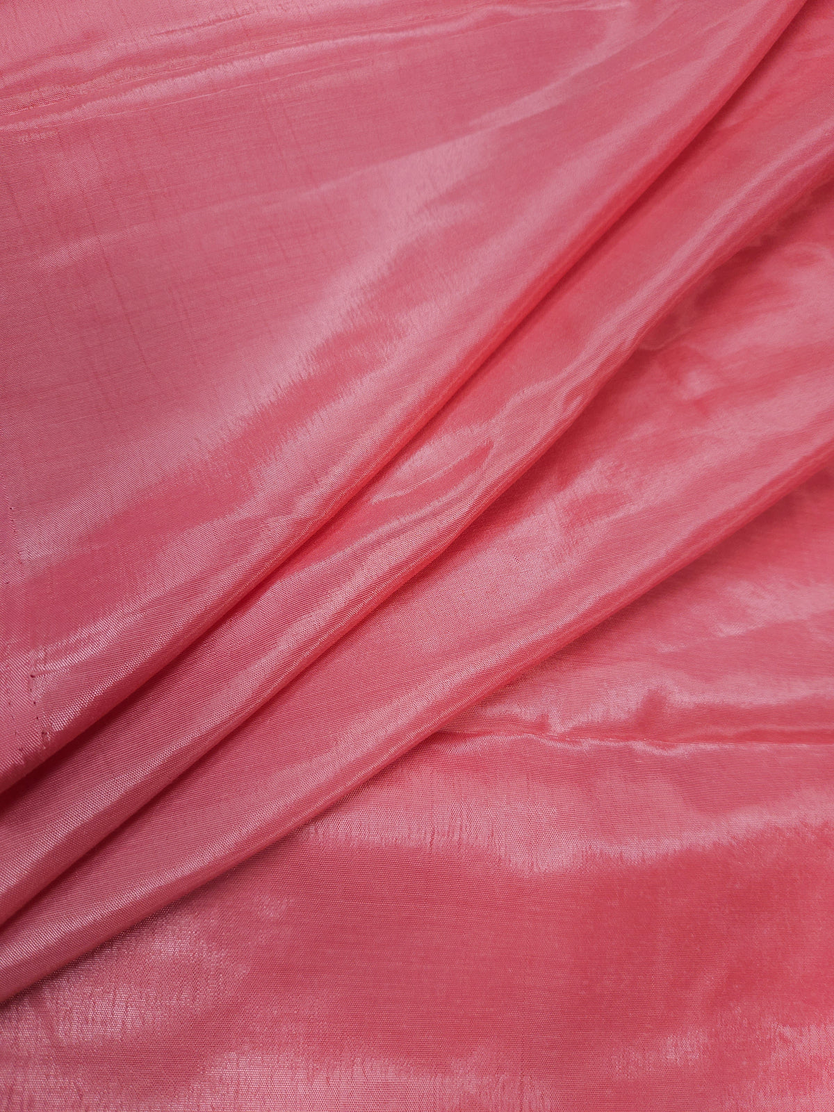 Peach Printed Linen Semi-stitched Suit Set with Shantoon Bottom & organza Dupatta | 3Piece Suit Set