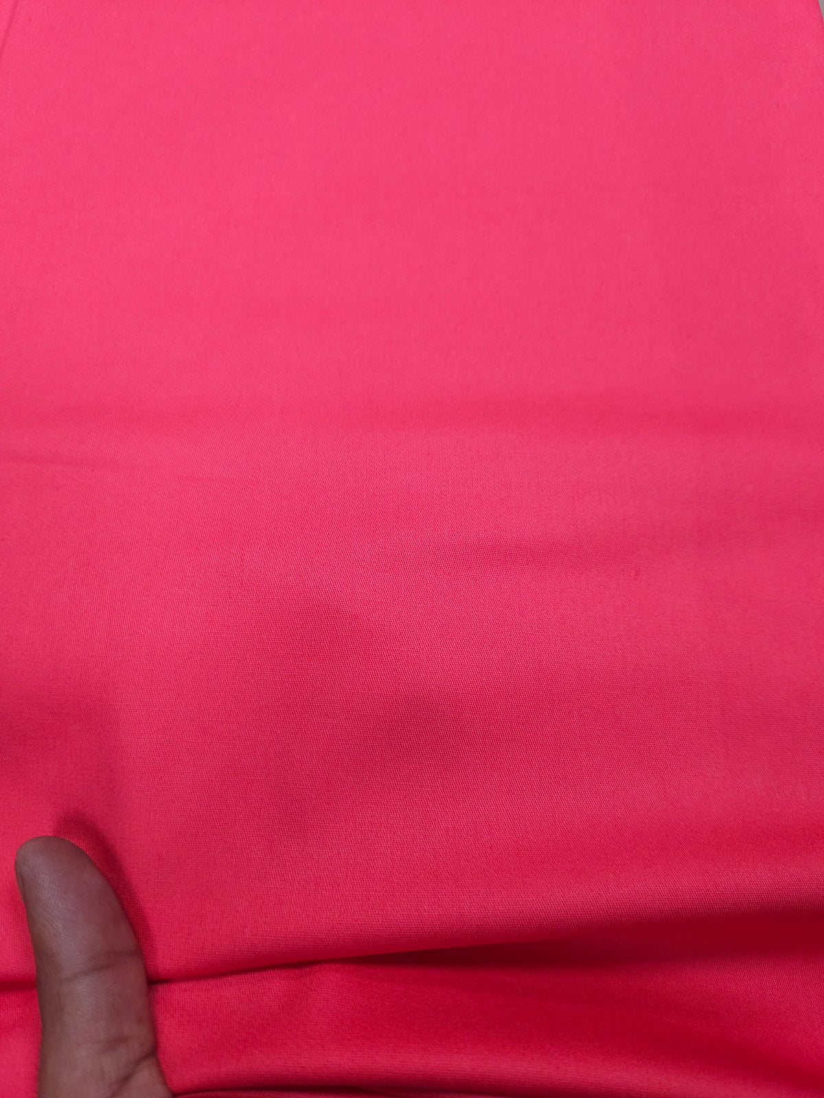Fucshia Pink Cotton Poplin Lycra Fabric | 56 Inch Width