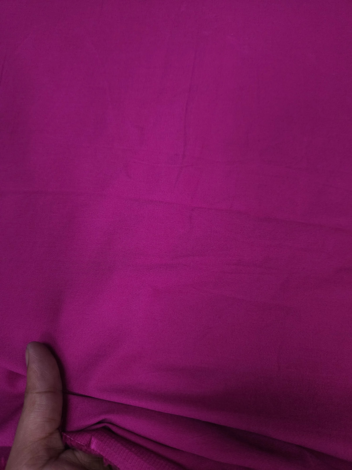 Wine Colour Cotton Poplin Lycra Fabric | 56 Inch Width