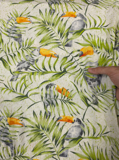 Tropical Toucan Modal Rayon Fabric – 60 Inch Width