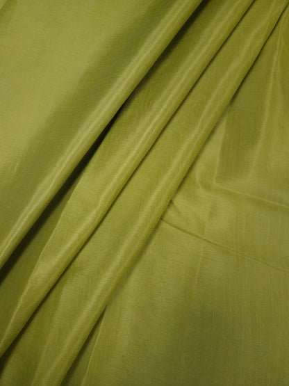 Olive Green Cotton Bandhani Printed Embroidered Suit Set with Muslin Dupatta