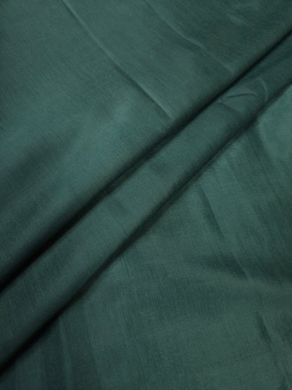 Teal Green Cotton Bandhani Printed Embroidered Suit Set with Muslin Dupatta