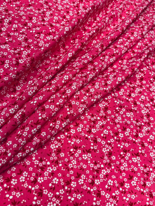 Cherry Blossom Mini Print Rayon