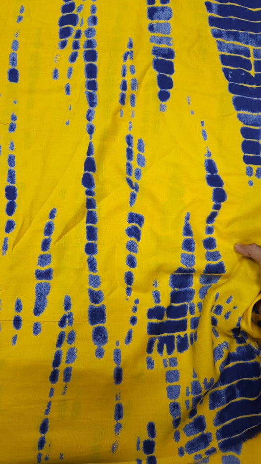 Sunshine Tie-Dye Abstract Rayon