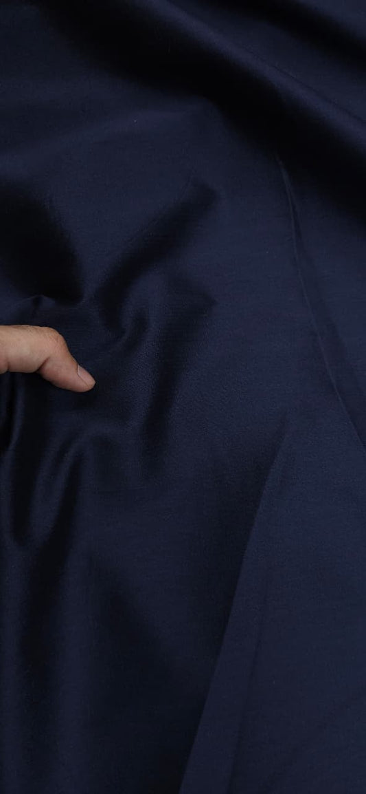 Royal Navy Cotton Silk Fabric