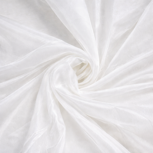 White Shantoon Dyeable Fabric – 44 Inch Width