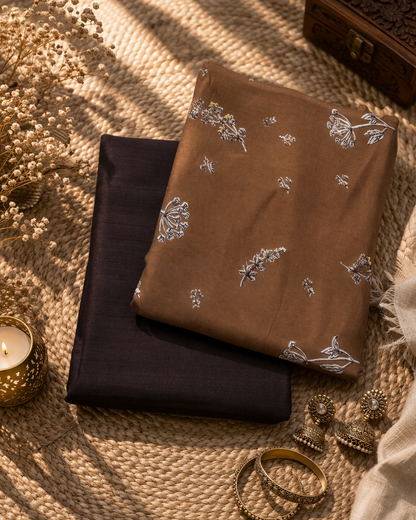 Premium Cotton Kurta Material with Solid Cotton Bottom